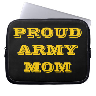 Laptop Sleeve Proud Army Mum
