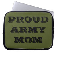 Laptop Sleeve Proud Army Mum