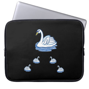 Laptop Sleeve Swan