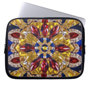 Laptop Sleeve with Colombia Colours Design