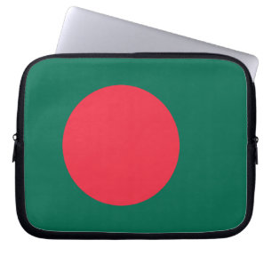 Laptop Sleeve with flag of Bangladesh