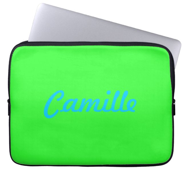 Laptop Sleeve with Name (Front)