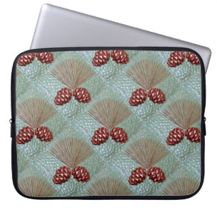 Laptop Sleeve with Ponderosa pinecones