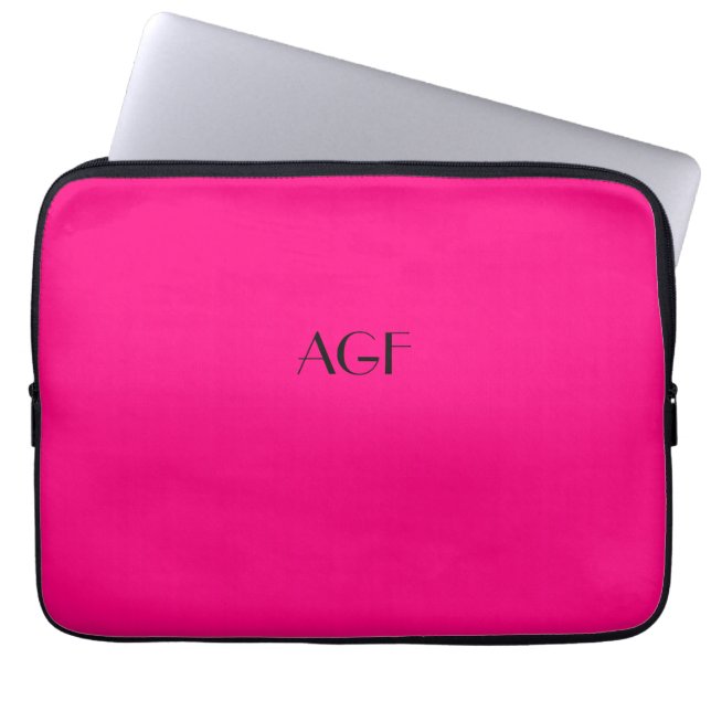 laptop sleeves 230  monogram for 13" laptop (Front)