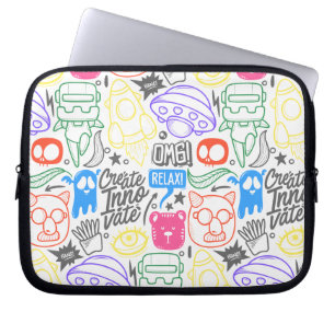 Laptop & Tablet Doodle Case
