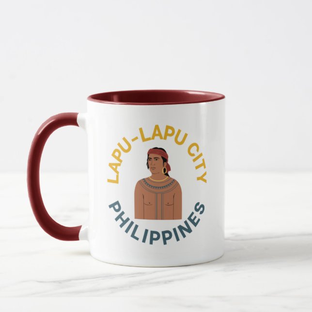Lapu-Lapu City Philippines Coffee Mug (Left)