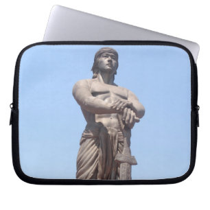 lapu lapu statue laptop sleeve