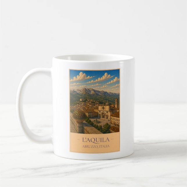 L'Aquila Coffee Mug (Left)