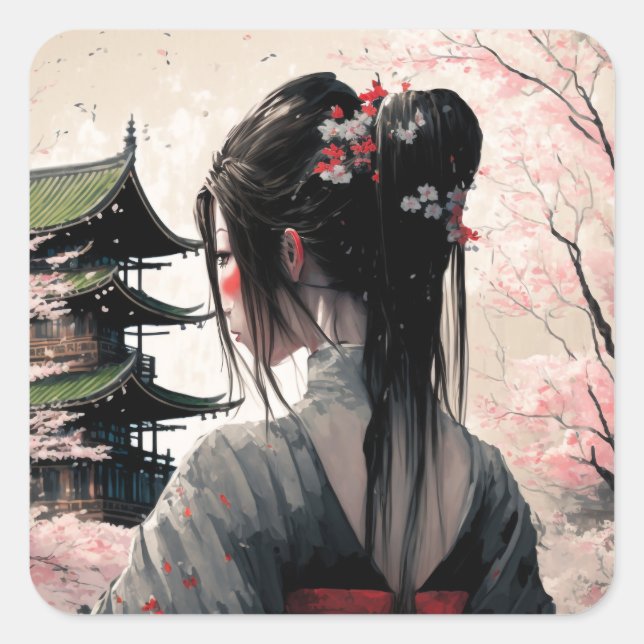 Lara Japan - sticker (Front)