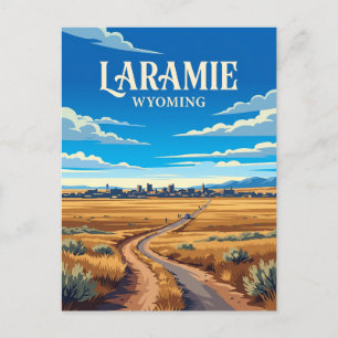 Laramie USA Postcard
