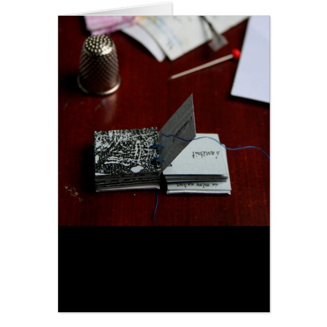 L'Arbre O Carré Square Tree Miniature Artist Book (Front)