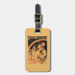 L'Arc-en-Ciel Ballet at Folies-Bergere Luggage Tag