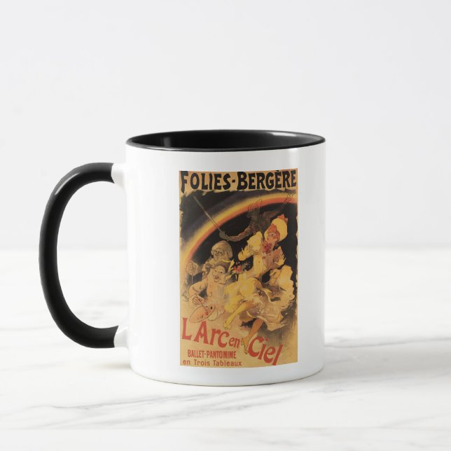 L'Arc-en-Ciel Ballet at Folies-Bergere Mug (Left)