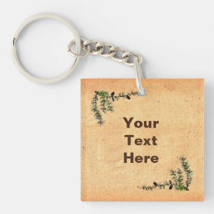 Larch Branch Key Ring