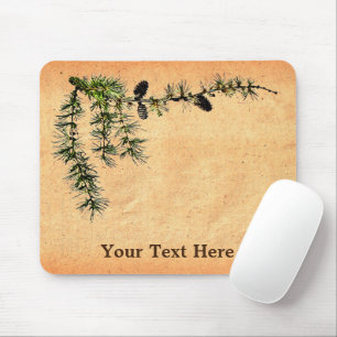 Larch Branch Mouse Mat