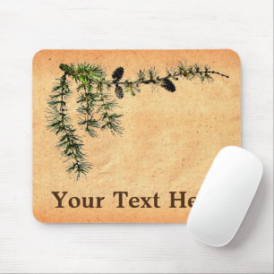 Larch Branch Mouse Mat