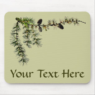 Larch Branch Mouse Mat