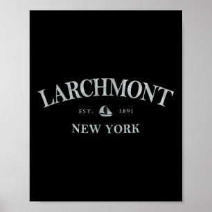 Larchmont New York _ Larchmont Ny Sailboat Poster