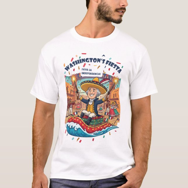 Laredo Liberty Fiesta T-Shirt (Front)