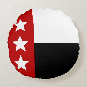 Laredo (Texas) City flag Round Cushion