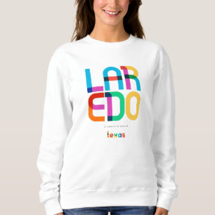 Laredo Texas Mid Century, Pop Art, Sweatshirt