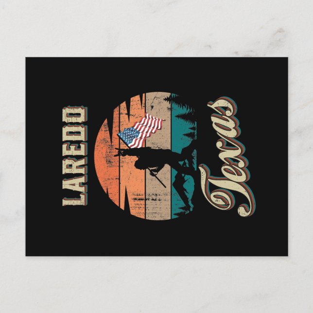 Laredo Texas Postcard (Front)
