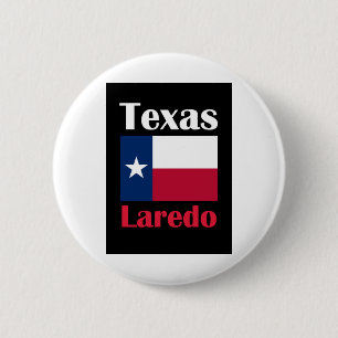 Laredo TX 6 Cm Round Badge