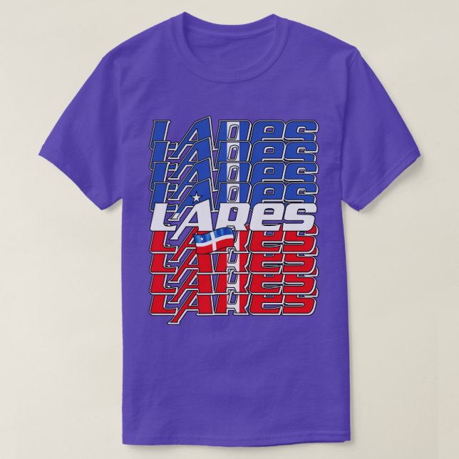 Lares Cascade text 3 T-Shirt (Design Front)