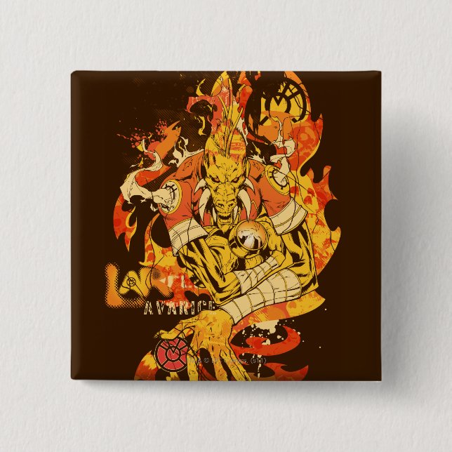 Larfleeze - Agent Orange 10 15 Cm Square Badge (Front)