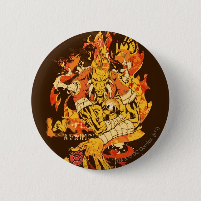 Larfleeze - Agent Orange 10 6 Cm Round Badge (Front)