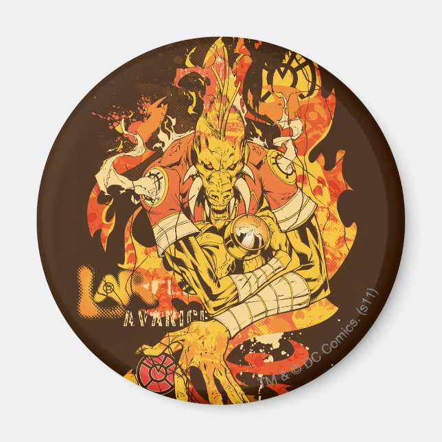 Larfleeze - Agent Orange 10 Magnet (Front)