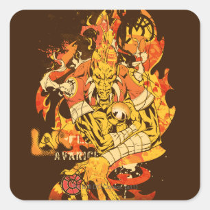 Larfleeze - Agent Orange 10 Square Sticker