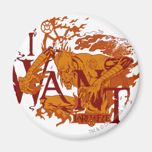 Larfleeze - Agent Orange 12 Magnet