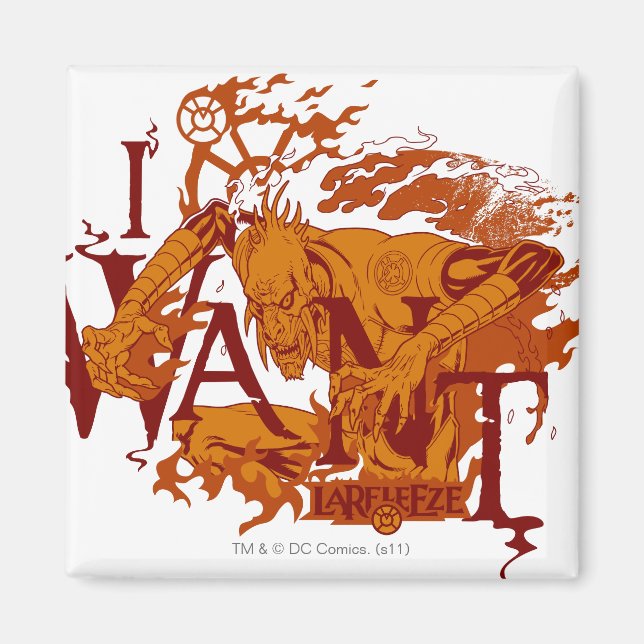 Larfleeze - Agent Orange 12 Magnet (Front)