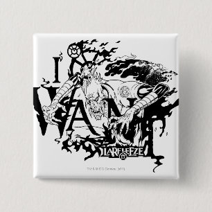 Larfleeze - Agent Orange 13 15 Cm Square Badge