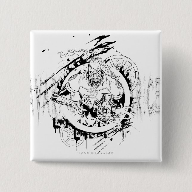 Larfleeze - Agent Orange 15 Cm Square Badge (Front)