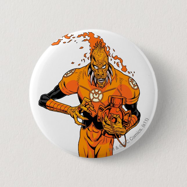 Larfleeze - Agent Orange 4 6 Cm Round Badge (Front)