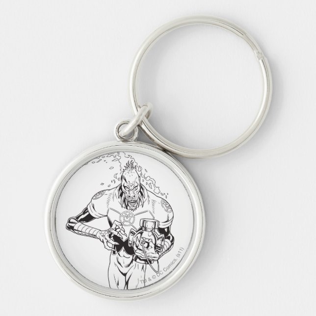 Larfleeze - Agent Orange 6 Key Ring (Front)