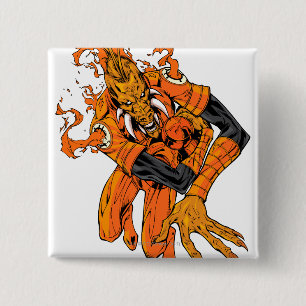Larfleeze - Agent Orange 7 15 Cm Square Badge