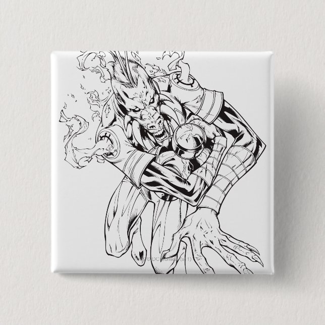 Larfleeze - Agent Orange 9 15 Cm Square Badge (Front)