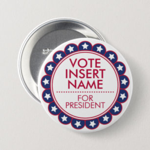 Vote for me best sale pins