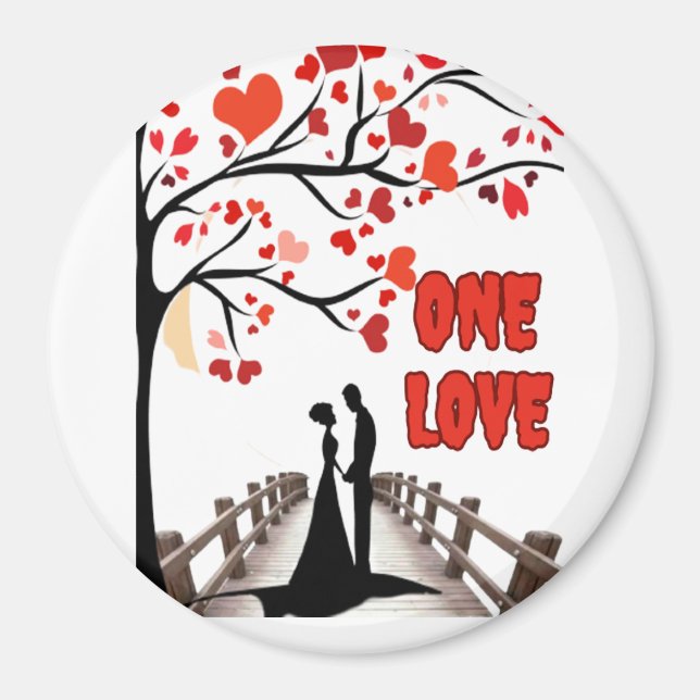 Large, 3 Inch Circle Magnet (Front)