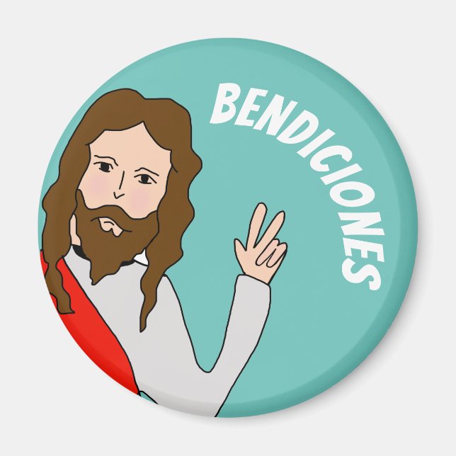 Large, 3 Inch Circle Magnet (Front)