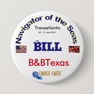 Large, 3 Inch Round Button