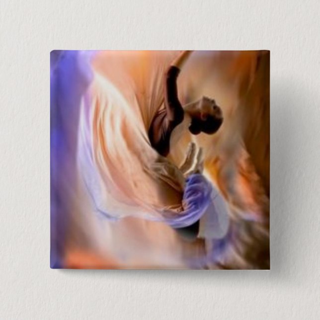 Large, 3 Inch Round Button (Front)