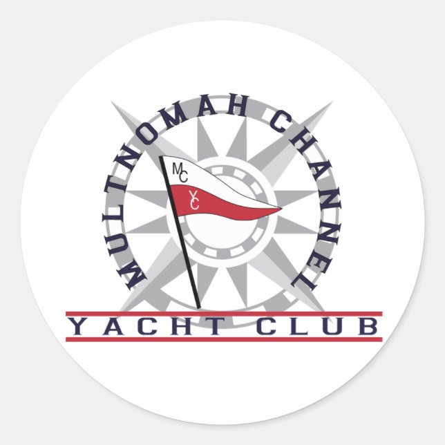 Large 3" stickers, set of 6 per page classic round sticker (Front)