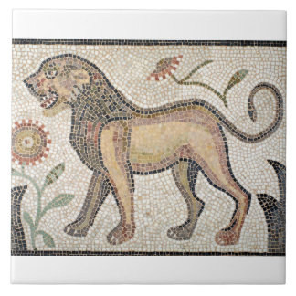 Large (6" x 6") Ceramic Photo Tile/Roman mosaics Tile