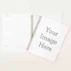 Large (8.5" x 11"), Hard Cover, White Spiral