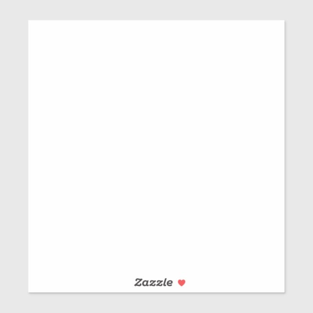 Large 8" x 8" Custom-Cut Vinyl Stickers (Sheet)