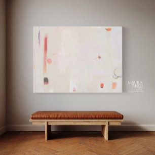Large  Abstract Painting by Maura Reed Canvas Print